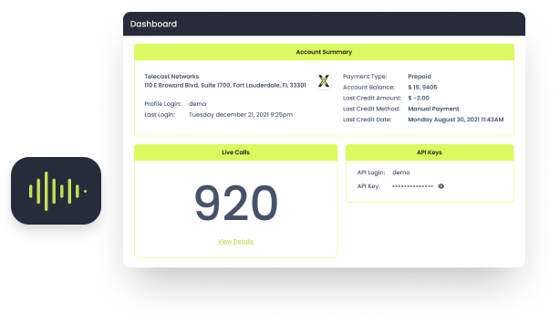 TCXC analytics and reporting dashboard
