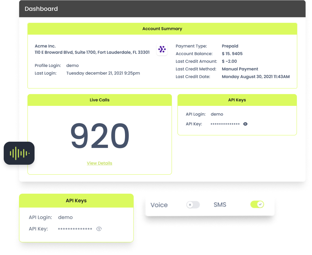 TCXC platform dashboard interface
